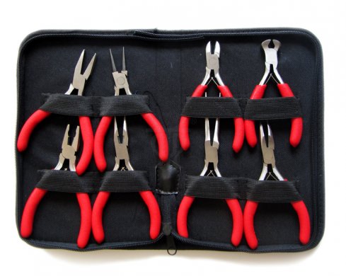 8 pieces jewelry making pliers tooles wholesale crimping tools