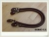 Leather Bag Handles Wholesale Brown 22.8 inch
