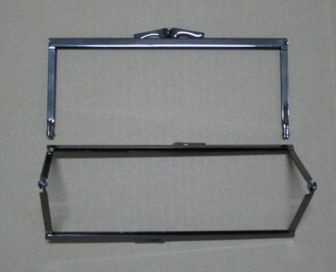 18CM Black Nickel handbag clasps handbag frames
