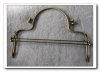 26CM Metal Purse Frame with Ball Clasp and Loops