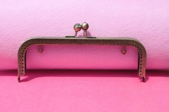 Metal purse frames supplies sew in 18cm