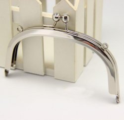 135MM Curved Purse Frame with Loops