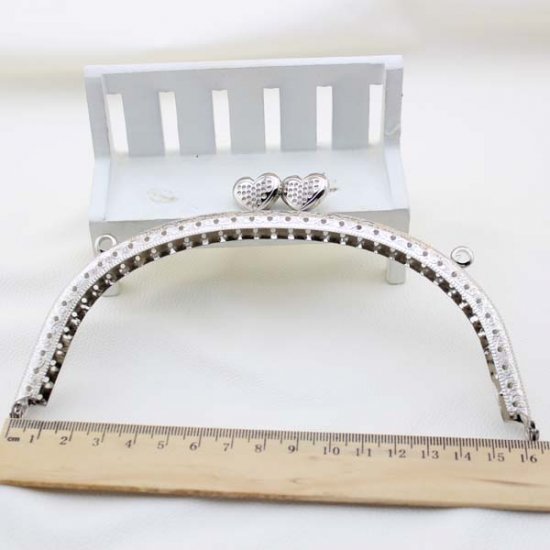 6.3inch Purse Frame with Kiss Locks 10pcs - Click Image to Close