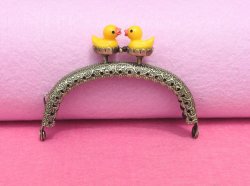 Cute Duck Coin Purse Frame 8.5cm