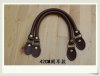 Leather Brown Purse Handles Sew 16.5 inch