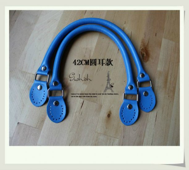 Leather Handbag Straps Accessories Handles 16.5 inch - Click Image to Close
