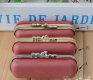 Cosmetic Lipstick Dressing Case and Metal Purse Frame - 1pc