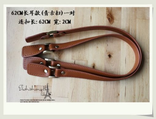 24 2/5 inch handbag handles with sewing holes crossword 5pairs