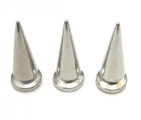 Bulk screw back spikes stud for clothes wholesale