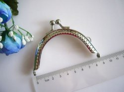 Small Silver Curved Sew In Frames De-mystified Purse Frames