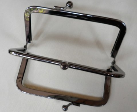 4 Inch Gunmetal Twin Purse Frames Bulk 10PCS