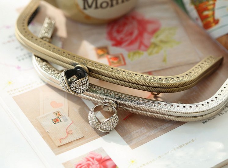 Ring clutch purse frames purse handles - Click Image to Close