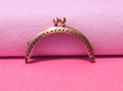 Red Brass Coin Purse Frames For Sale 8.5CM