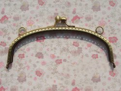 purse frame with Sewing Holes and Loops 16CM