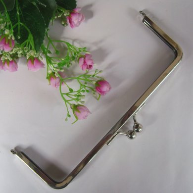 20 PCS 18CM Silver Handbag Handles Purse Frames