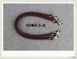 Leather Brown Bag Handles Sale 21.6 inch