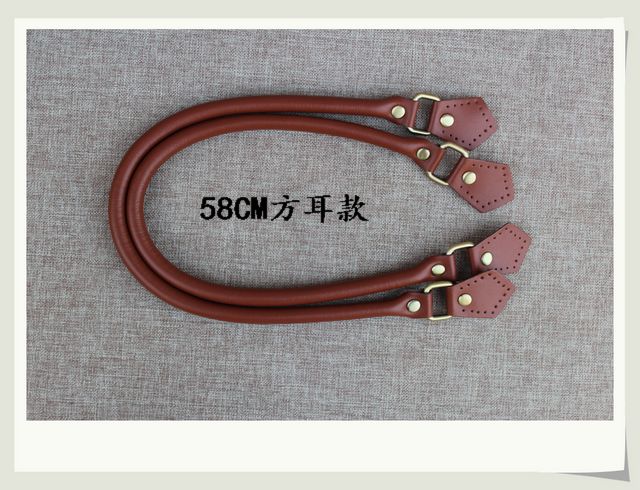 Leather Handles For Bag Making 22.8 inch - Click Image to Close