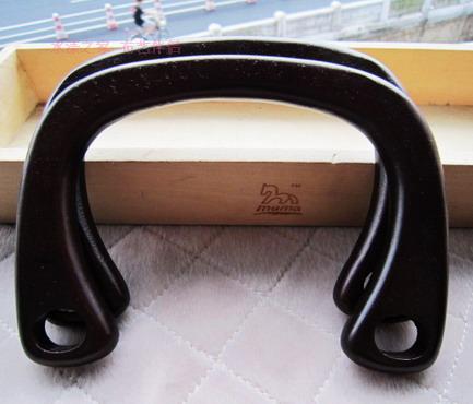 160mm wooden handles for purses - Click Image to Close