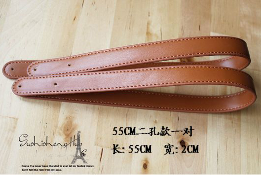 Leather Purse Straps Or Handles 21.6 inch - Click Image to Close