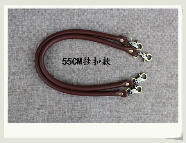 Leather Brown Bag Handles Sale 21.6 inch - Click Image to Close