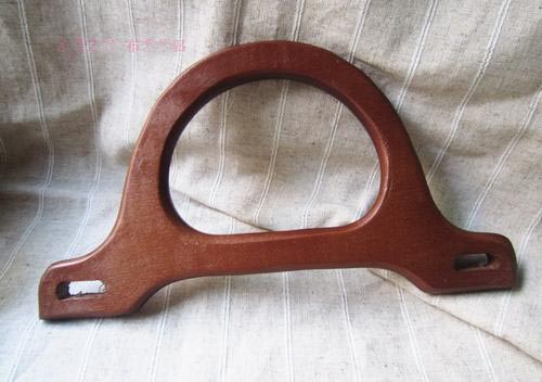 207mm wooden handles for craft bag