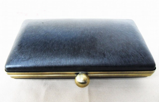 Ball Clasp Metal Clamshell Purse Frame 7 inch - Click Image to Close