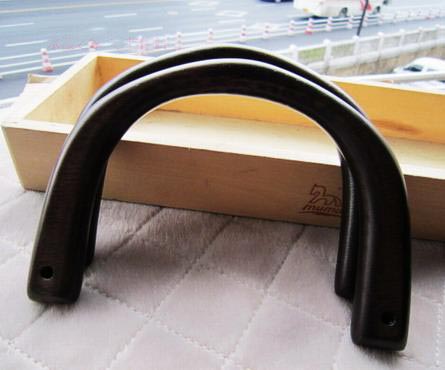 Wooden Purse Handbag Handles For Crafting - Click Image to Close