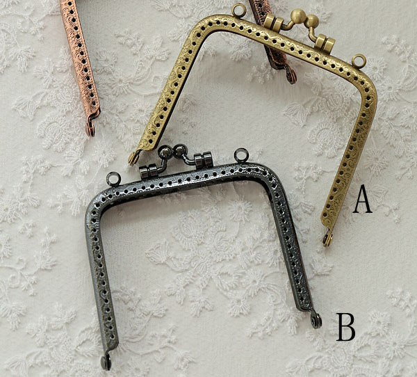 110mm purse clasp closure supplies sew in - Click Image to Close