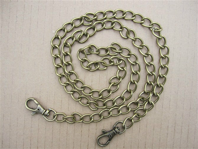 118CM Antique Brass handbag chain wholesale supplier handles - Click Image to Close