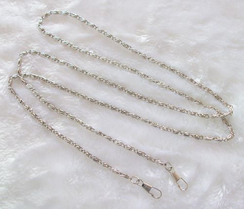 120CM Silver Plate Coin Purse Rope Shoulder Chain - Click Image to Close
