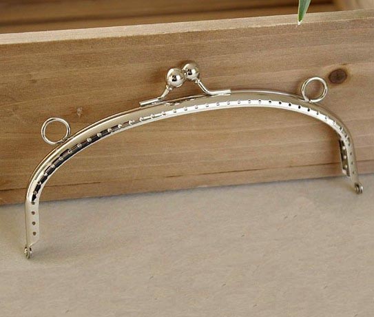 1PCS Nickel Purse Handles For Knitted Purses 16CM - Click Image to Close