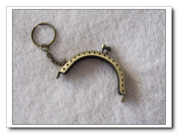 1PCS Anti Mini Come With Purse Ring Purse Frames Curved 6.5CM - Click Image to Close