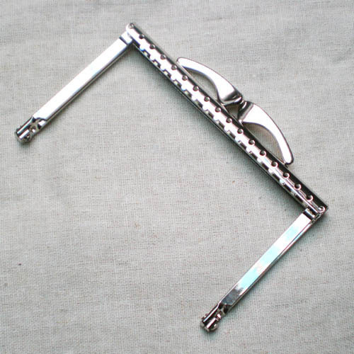 10CM Silver Metal Purse Clasp Purse Frame - A - Click Image to Close